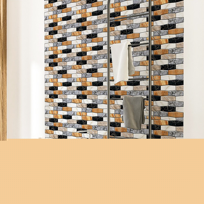 3D three-dimensional sticker self-adhesive cultural brick pattern wall sticker TV background wall paper wallpaper wall