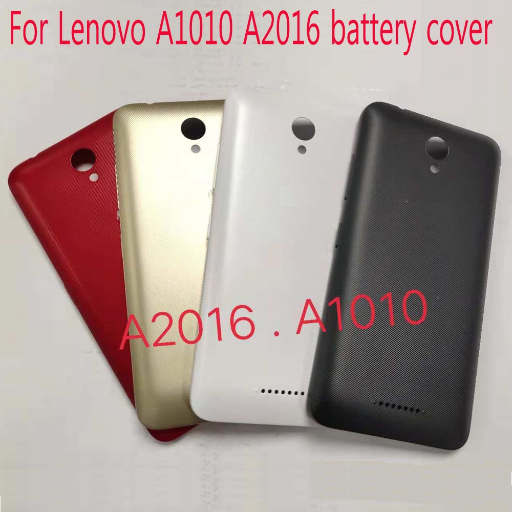 Original Gehäbenutzen fallen Für Lenovo A1010 A2016 Batterie Zurück Abdeckung Mit Energie Volumen Tasten + Logo