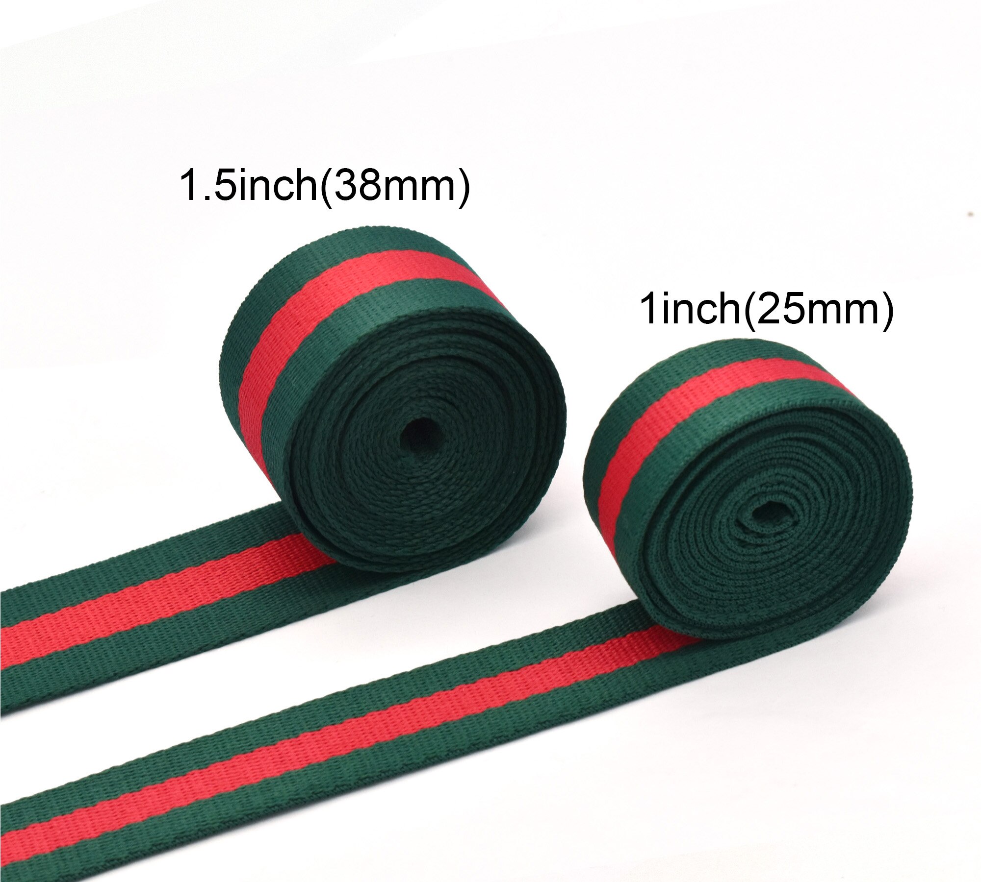 Webbing Knapsack Strapping Wide Thick Belt Sewing Bag Belt Accessories Fabric Straps For Bags Backpacks Luggage: 1inch  1 yards