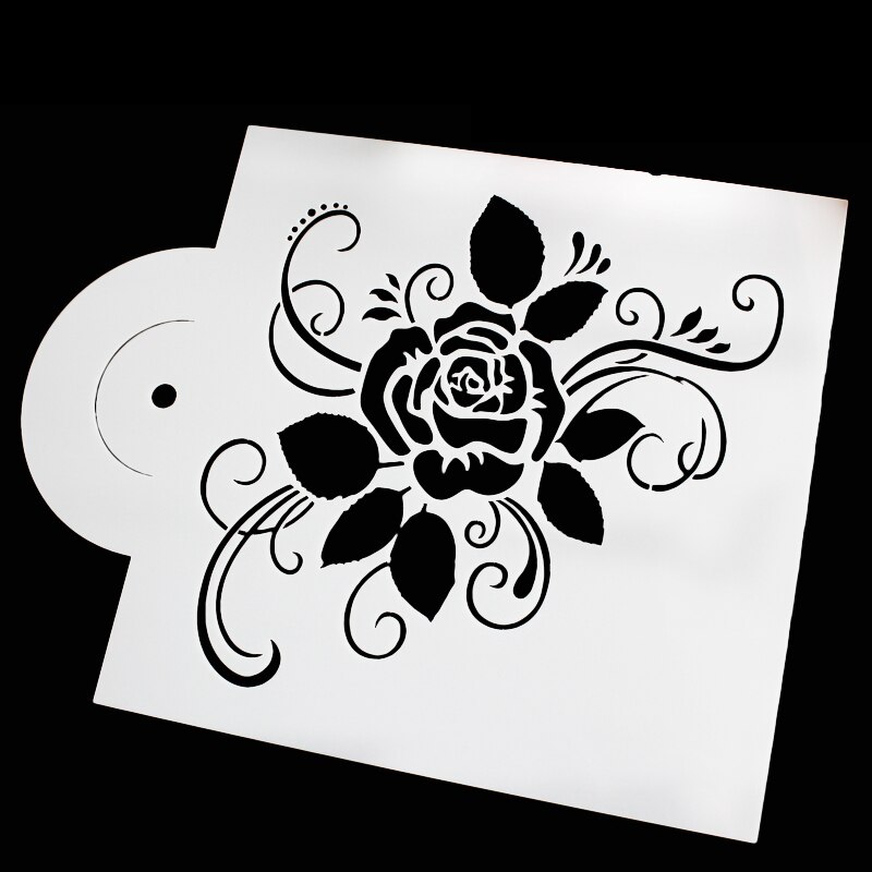 Rose Stencil Cake Stencil Wedding Cake Decorating Stencil Stencils for Decoration