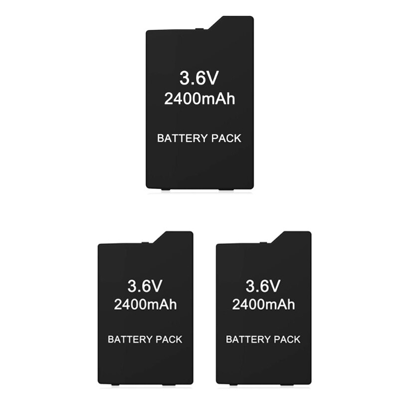 2400mAh 3.6V Lithium Ion Rechargeable Battery Pack Replacement Compatible With PSP 2000 PSP 3000 3.6V Battery PSP-S360