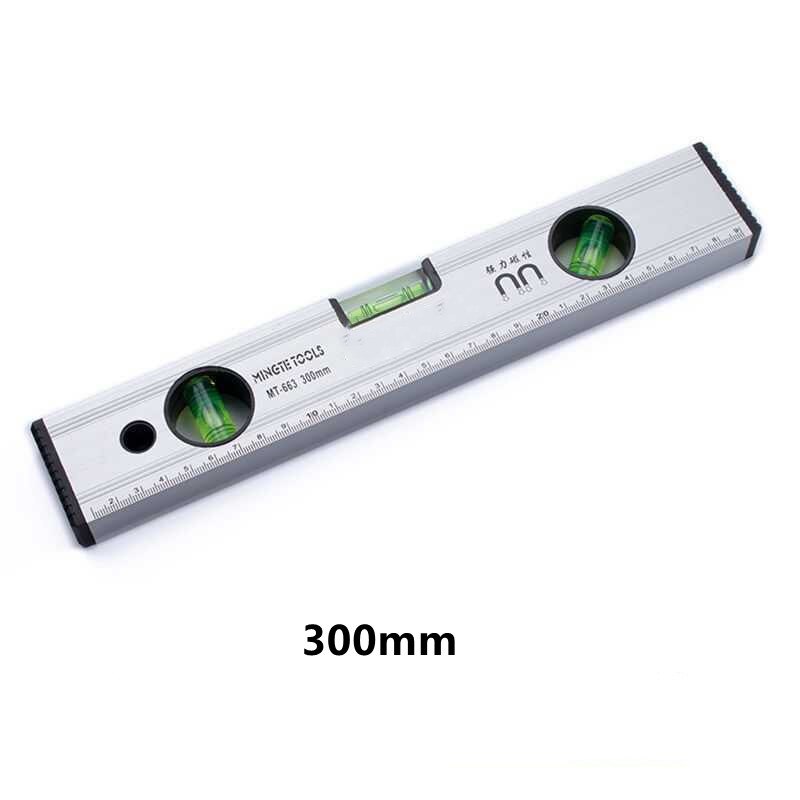 Magnetic Mini Spirit Level High Precision High Bearing Ruler Balance Horizontal Ruler Lever Bubbles Home Decoration Measurement: B