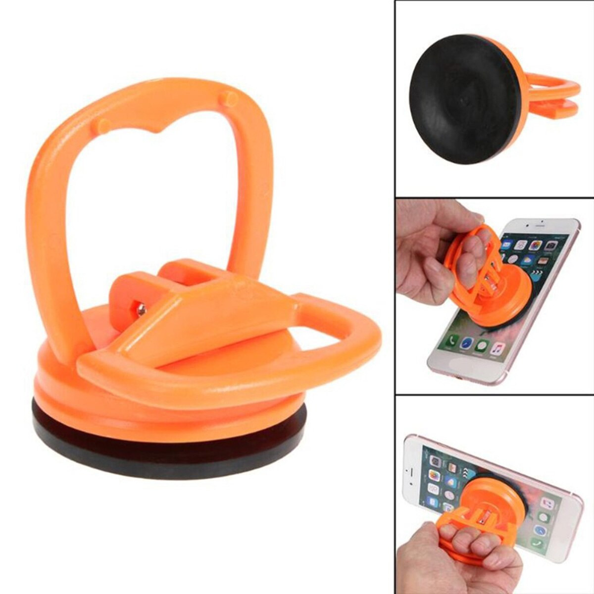 Universal Phone Screen Removal Tool With Quick Release Handle Bottom Thickened Natural Rubber Screen Opening Repair Tools