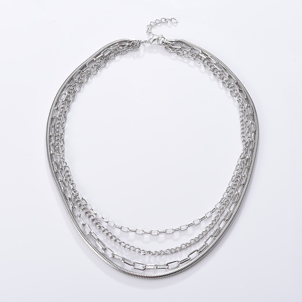 Ztech ZA Heart Necklaces for Women Trendy Luxury Metal Maxi Gold Color Collar Choker Necklaces Jewelry Party Show