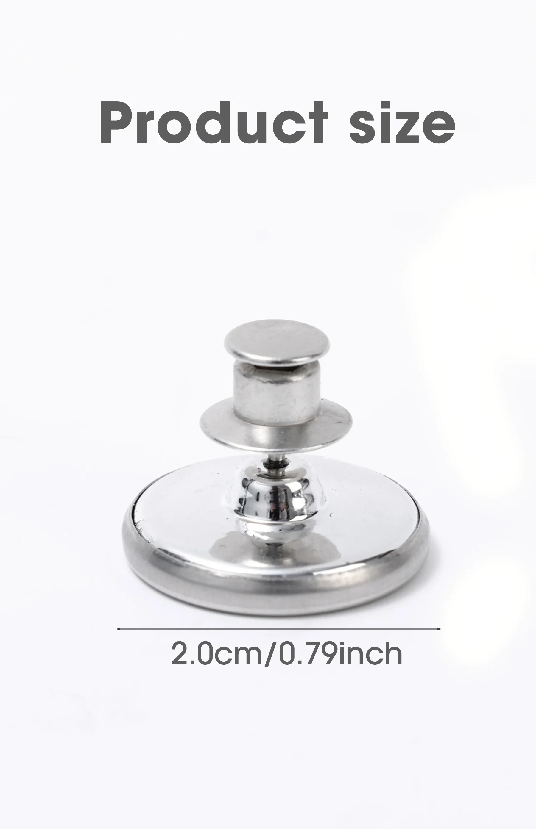 Clips de cortina magnéticos de doble cara con cierre magnético, soporte de plata fuerte, alfileres de hebilla, accesorios para cortinas, 1/20 pares: YELLOW / 133-240 cm