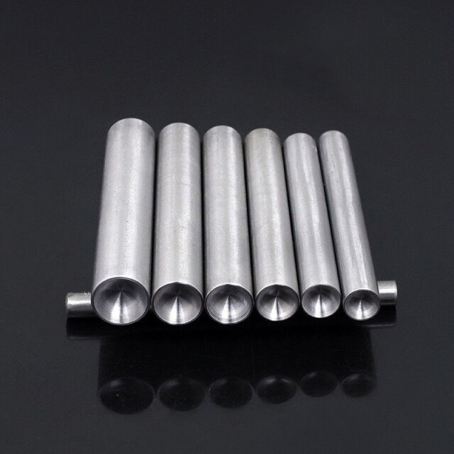 Mushroom Rivet Domed Tool Steel Studs Hand Tool Silver Snap Spike Durable High Hardness: 7mm