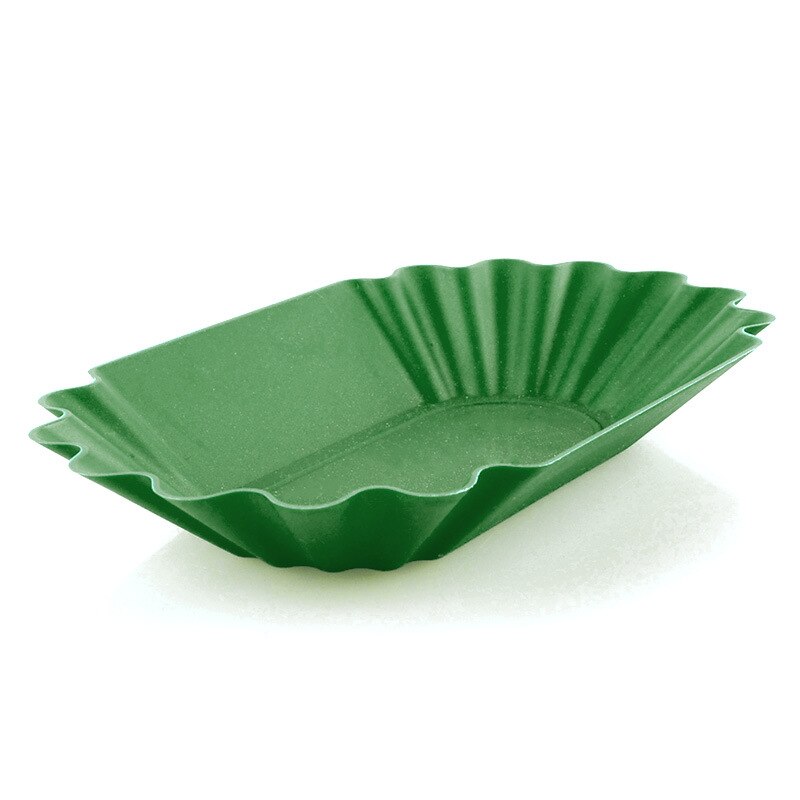 Plastic Coffee Bean Baking Tray Snack Fruit Serving Tray Cafe Display Tray Serving Display Plate Coffee Tools Accessories: I