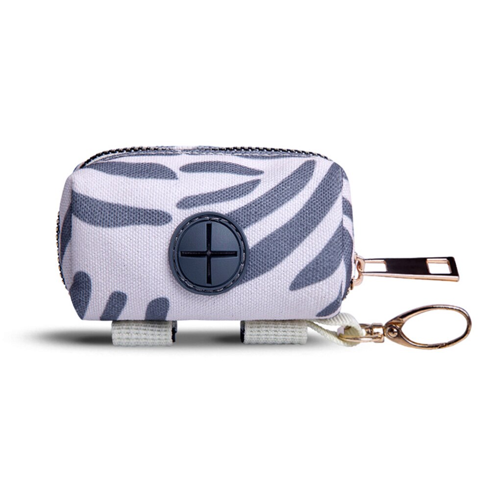 Protable Dog Poop for Biodegradable Bag Dispenser Pouch Garbage Bags Organizer Pet Puppy Cat Pick Up Poop Bag Holder: gray