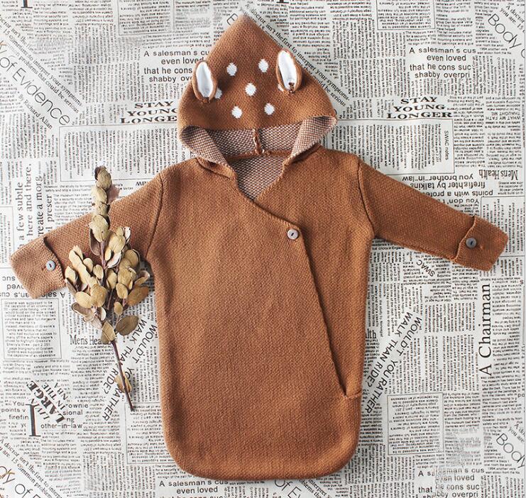 EBTOYS Baby Fotografie Decke – Weißer Kunstfell-Hintergrund, 61x51cm, Weich & Waschbar, Für Neugeborene