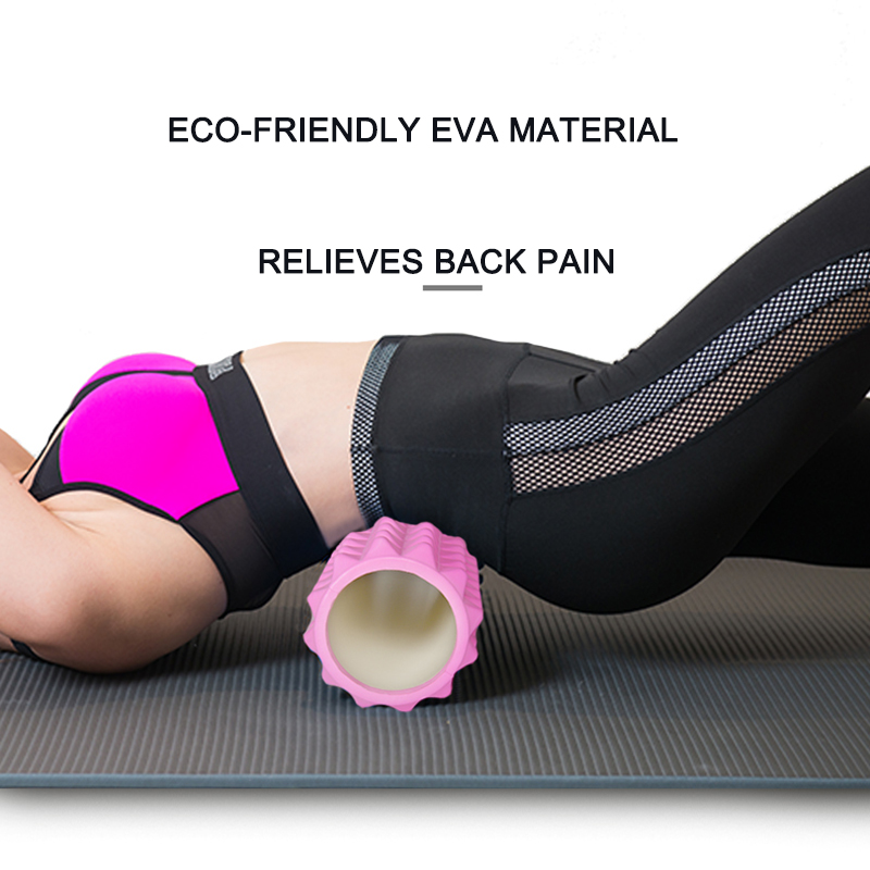 Yoga Kolom Schuim Fitness Spier Training Pilates Sport Massage Foam Roller Grid Triggerpoint Therapie Home Gym Oefening