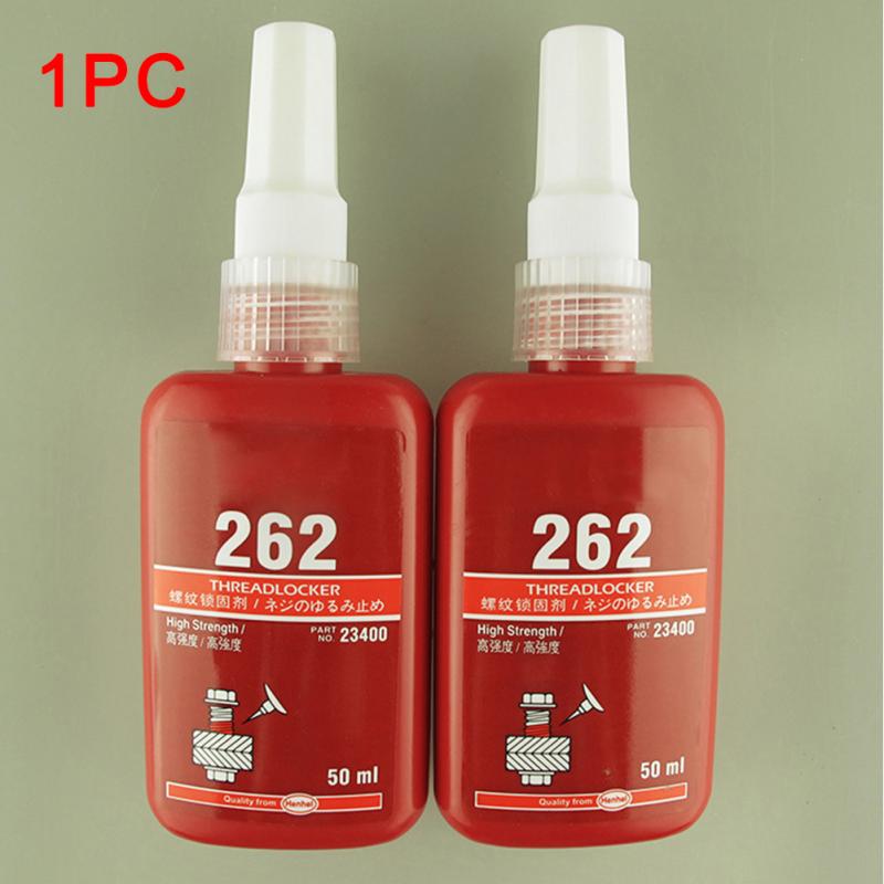 1Pc 50ml 262/271/272 Liquid Glue Blue Anaerobic Adhesive Removable Sealant Thread Super Glue For Metal Surfaces And Screw