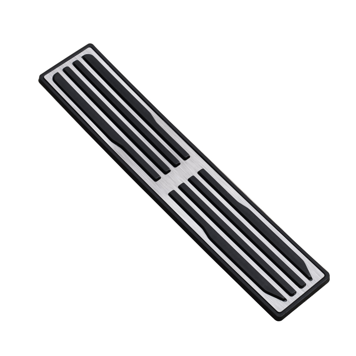 For Jaguar XE XF F-Pace Range Rover Velar Stainless Steel Footrest Steel Foot Rest Dead Pedal Cover Pad Trim