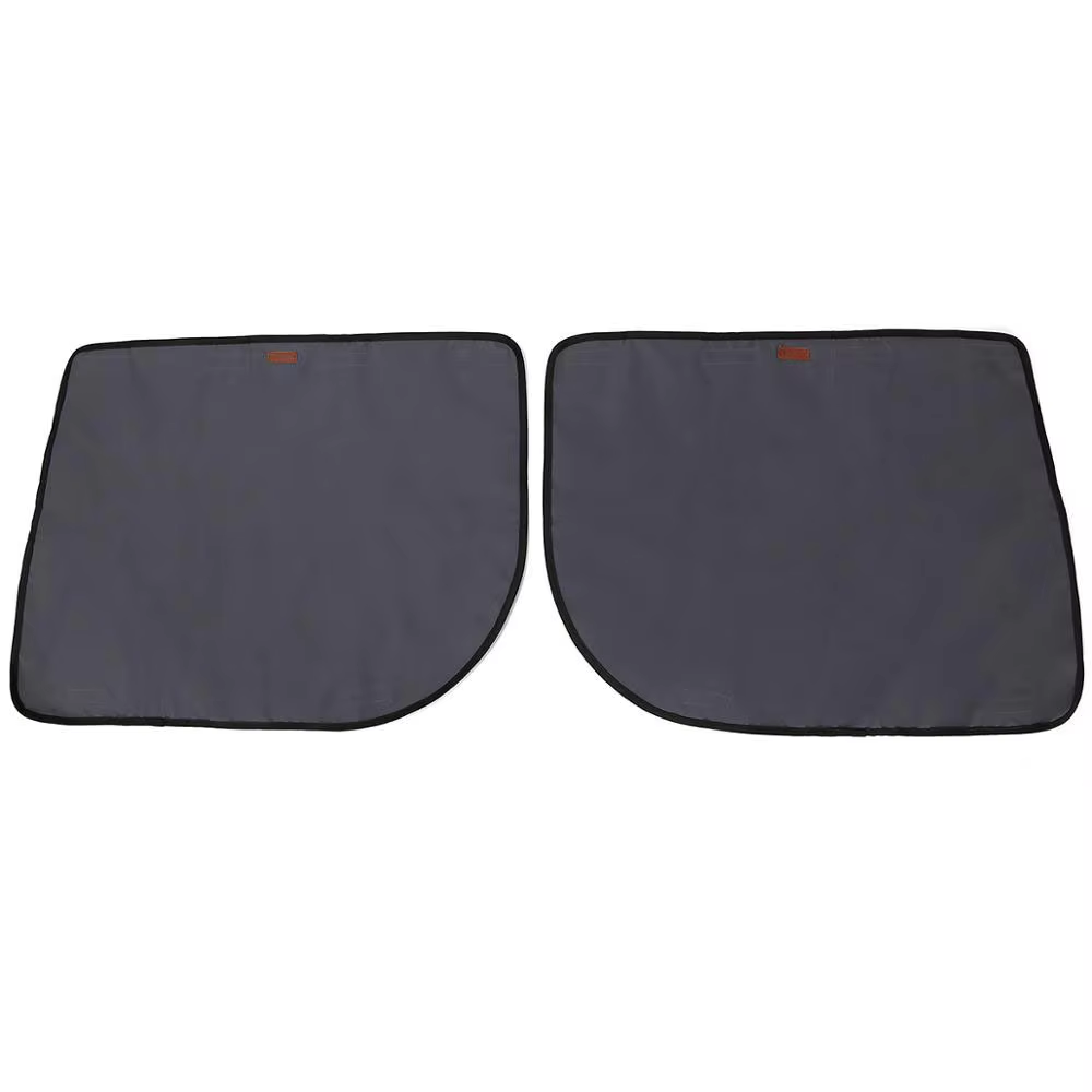 2 TEILE/PAKET Hund Auto Tür Schutz Wasserdichte Haustier Auto Tür Abdeckung Anti Scratch Fahrzeug Tür Schutzfolie für Auto Türen: braun
