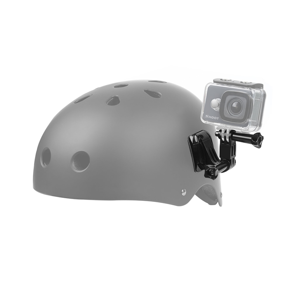 SCHIETEN Voor Gopro Accessoires Set Helm Oppervlak Base 3 Manier Statief voor GoPro Hero 8 7 6 5 SJCAM SJ4000 Xiaomi Yi 4K Eken h9