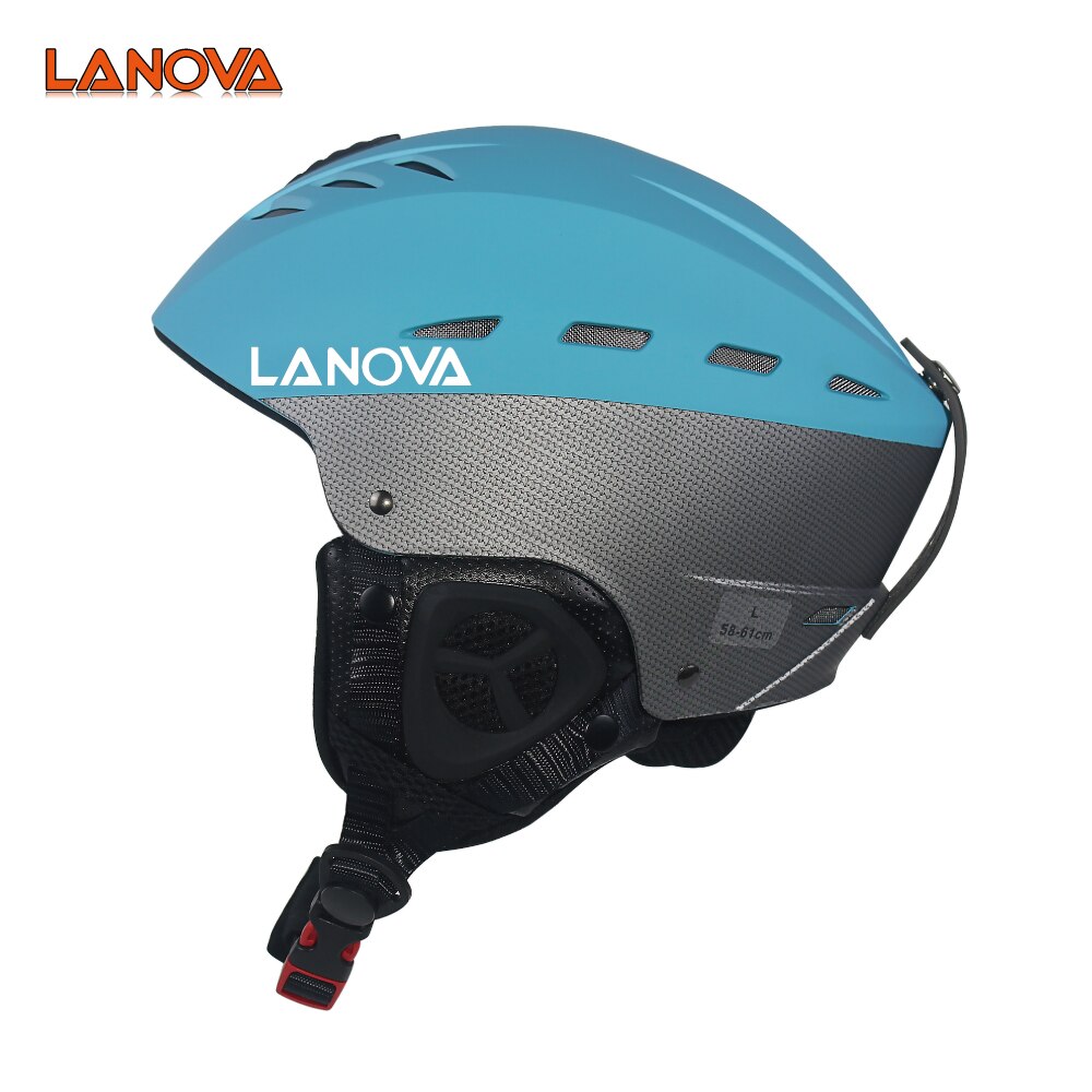 LANOVA ski helm EN-1077 standaard volwassen mannen en vrouwen maat 55-61 CM