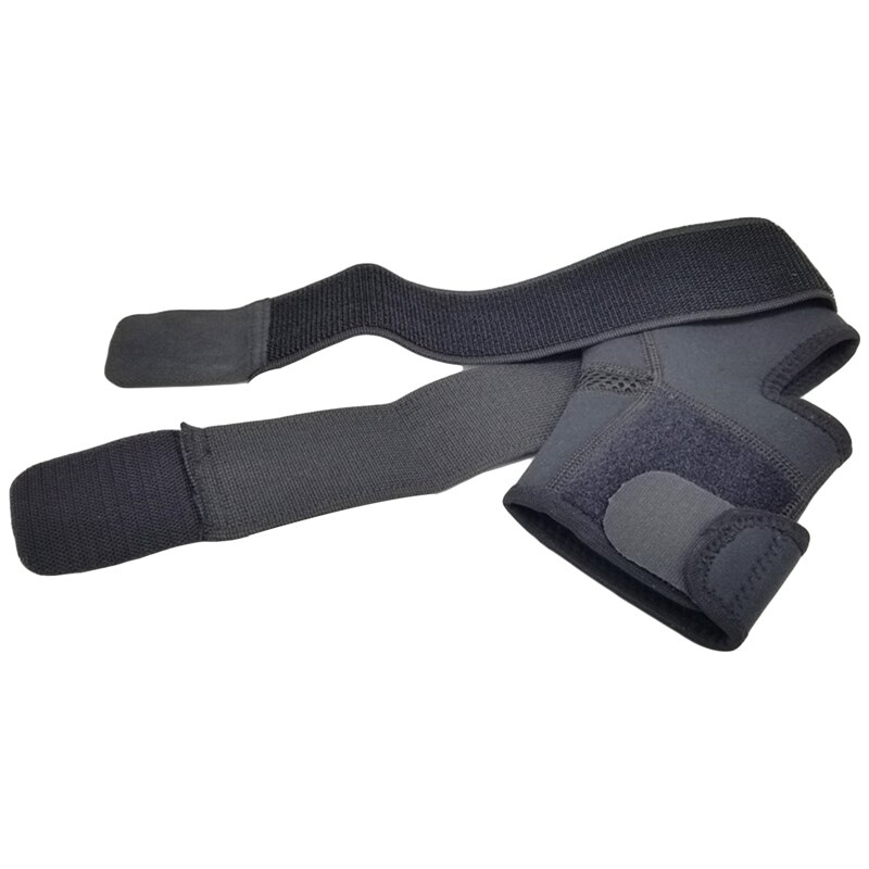 Elastische Veiligheid Enkel Ondersteuning Gym Running Bescherming Voet Bandage Enkel Brace Band Zwarte Anti-Slip Guard Sport Fitness Ondersteuning: S