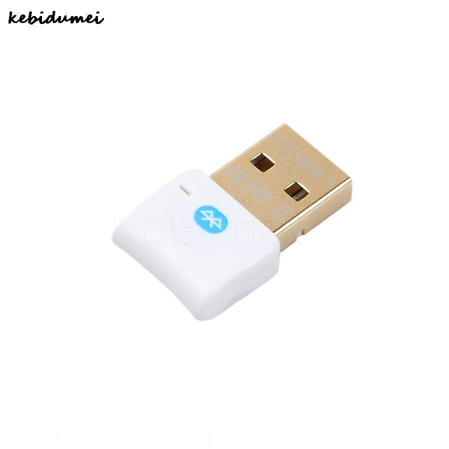 Kebidumei 1pcs Mini USB Bluetooth Adapter V 4.0 Dual Mode Wireless Dongle CSR 4.0 For Win7 /8/10/XP