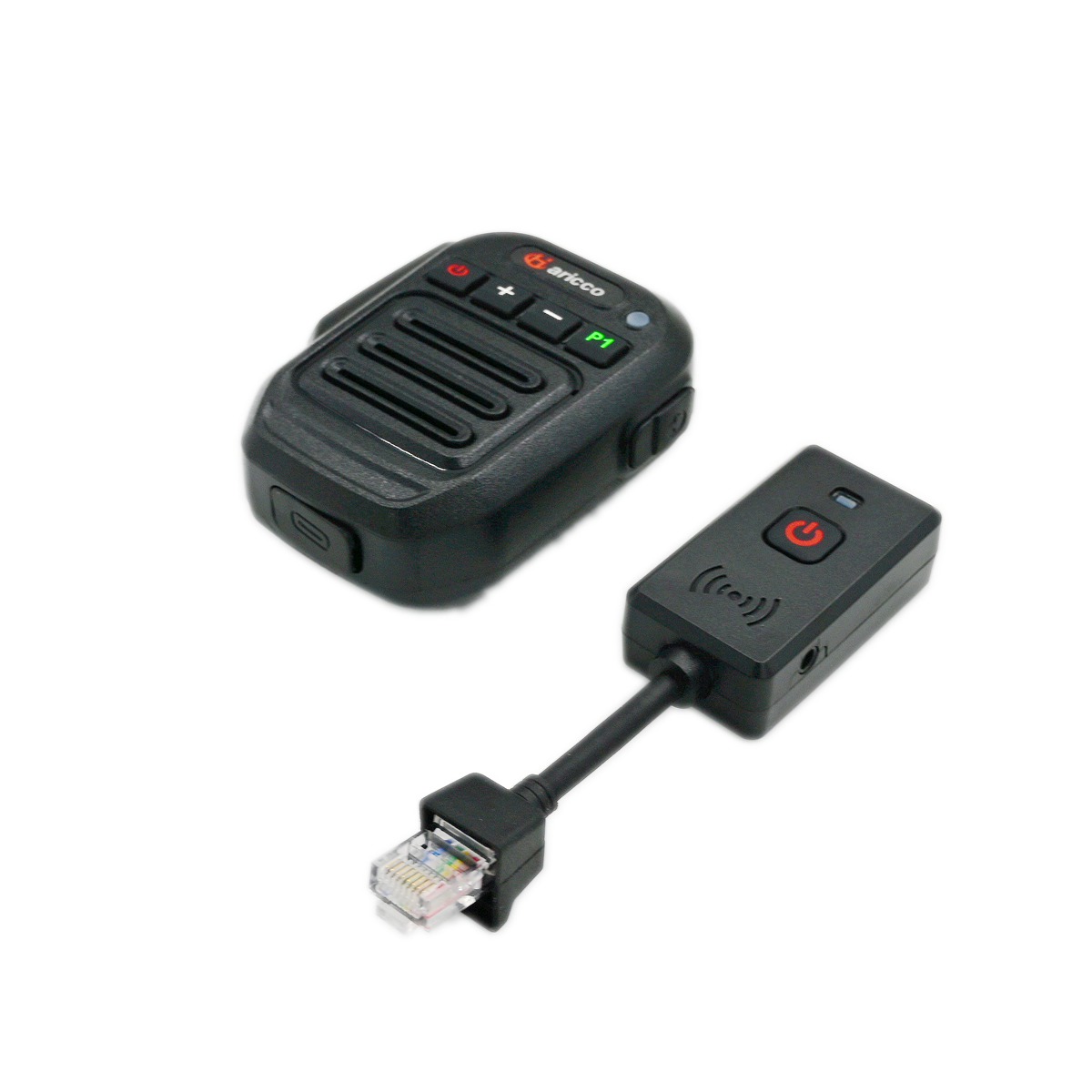 Wireless Speaker Microphone & RJ45 Bluetooth Adapter for TYT TH9000D 9000plus Anytone AT778UV AT5189 AT588 RT95 Mobile Radio Mic