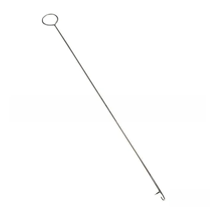 Crochet de retournement de boucle de couture en acier inoxydable, Tubes de tissu tournant, bandes de ceinture, accessoires d'outils de bricolage faits à la main