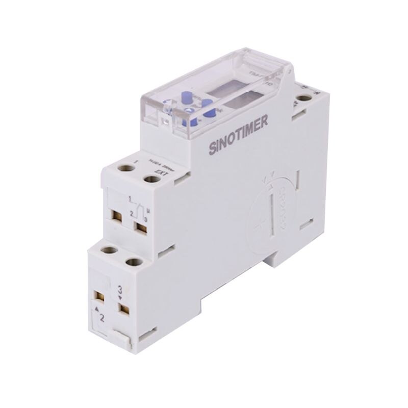 TM610 220V/110V Timer Switch Single Module DIN Rail 7 Days 24 Hours Programmable with External Trigger Switch