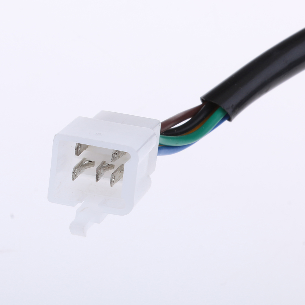 80 mph motorrad-tachometer-kombiinstrument, 5- poliger stecker für 49/50/125/150cc Rolle, Moped, atv, quad usw. motorradzubehör