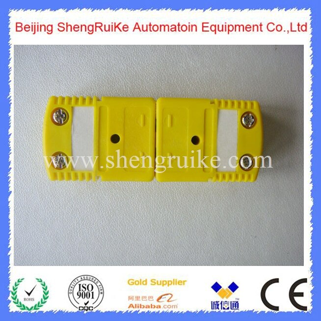 Standard Thermocouple plug color yellow