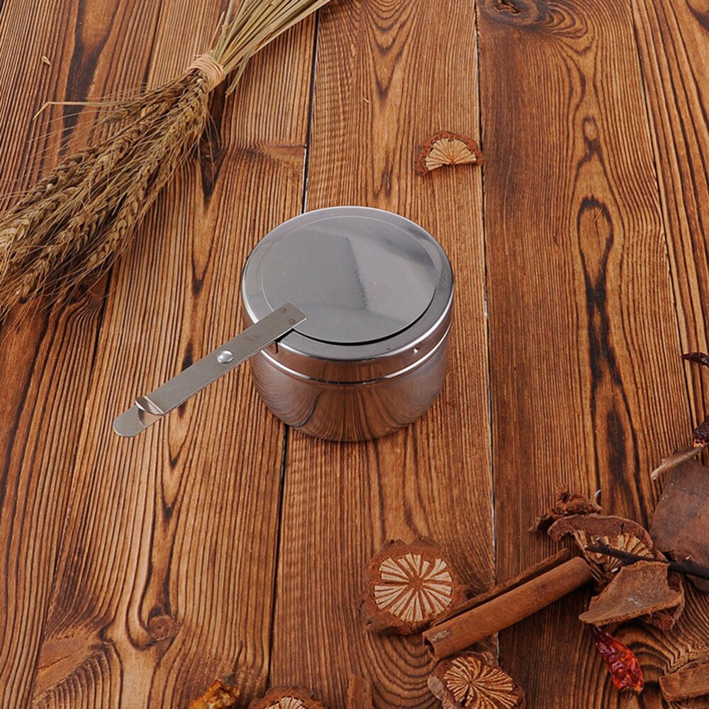 Stainless Steel Fuel Holder Chafer Sterno Canned Heat Holder for Buffets Barbecue Parties