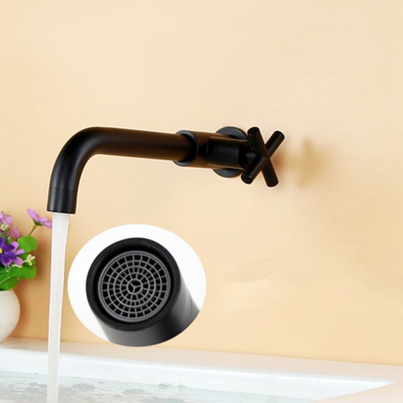 Brass Wall Mount Basin Faucet Single Cold Water Tap Bathroom Kitchen Sink Tap Spigot Garden Spout Mop Pool Faucet