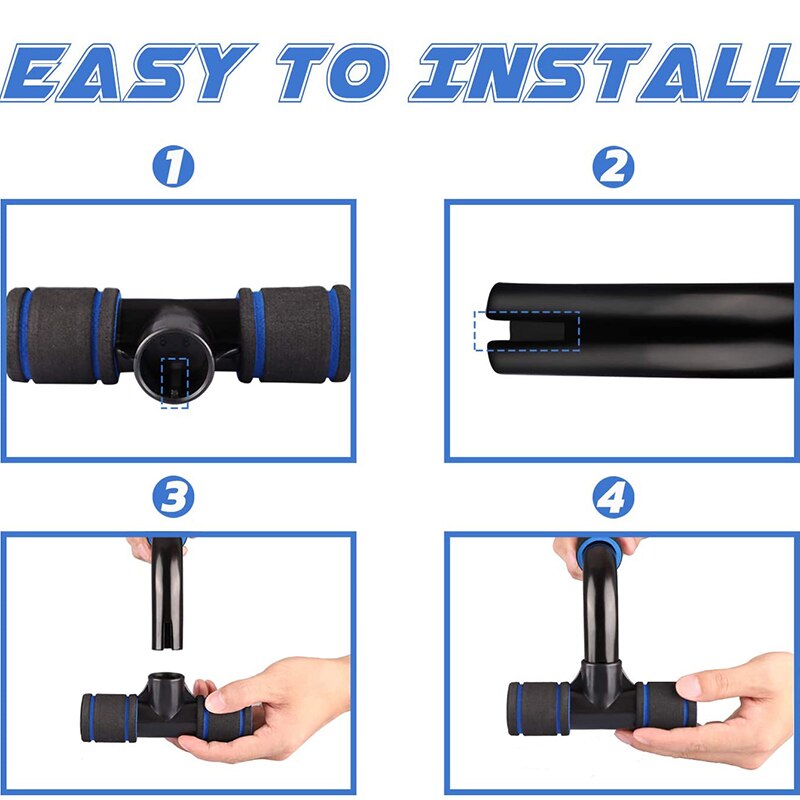 Push-up Support Frame Non-slip Suction Cup Portable Push-up Handle Fitness Push-up Handstand Support Bodybuilding Sit-up Frame