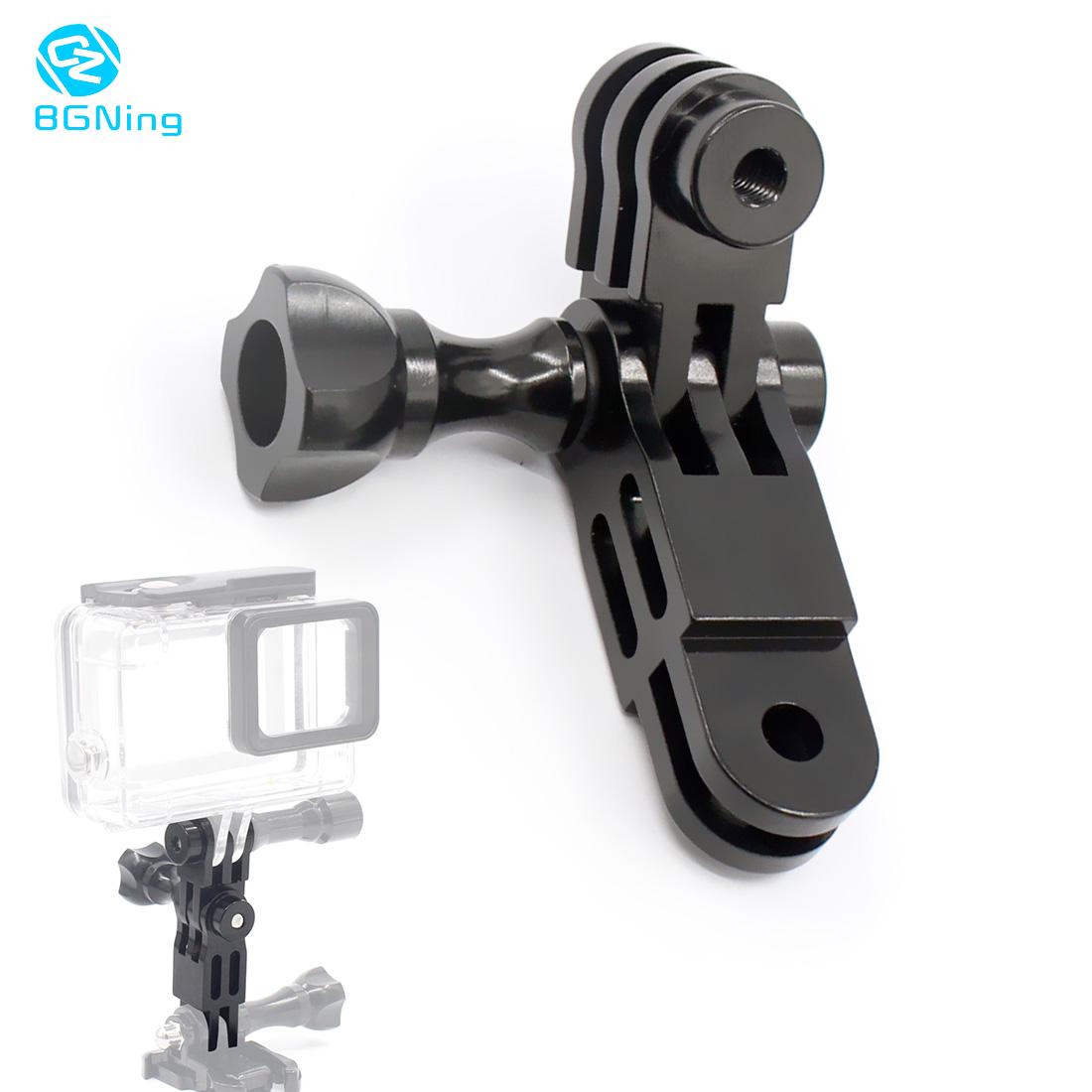 Adaptador de montaje de brazo pivotante de aluminio CNC para cámara de acción GOPRO Hero 8 7 6 1 2 3 + 4 5 Session /Yi /SJcam /EKEN /AEE /Sony