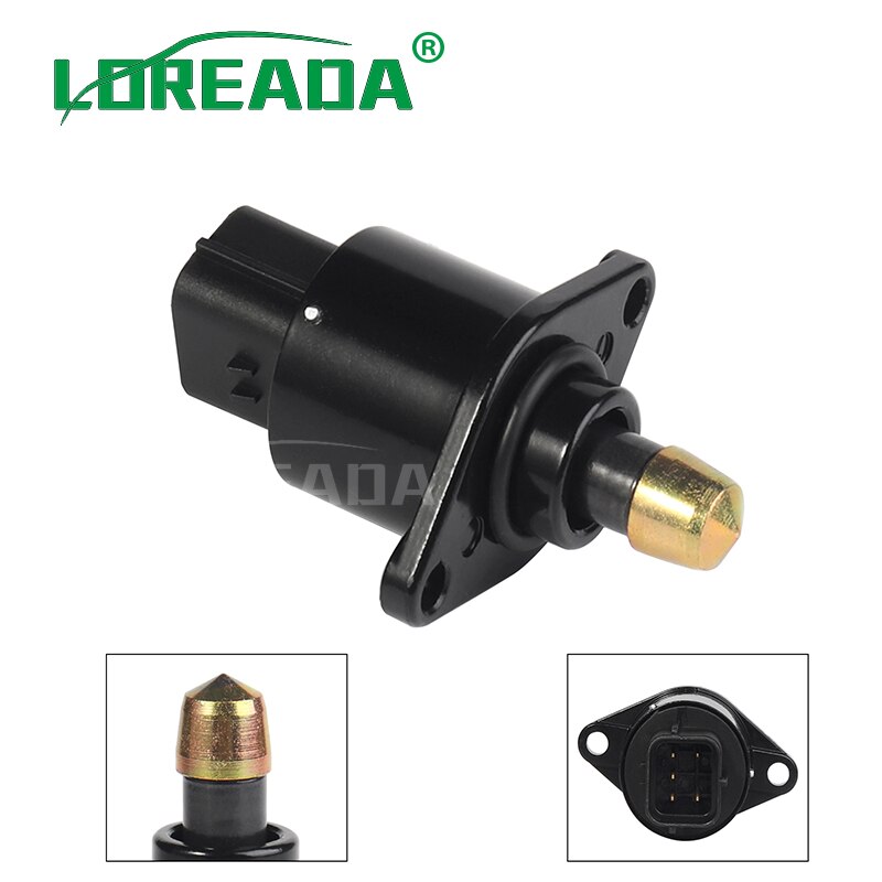 Motor paso a paso MDQ100041 MDQ100040 MLZ100050IAC, Control de aire en ralentí, válvula de 5 pines compatible con MG MGF Rover 200, 1995, 1996, 1997, 1998