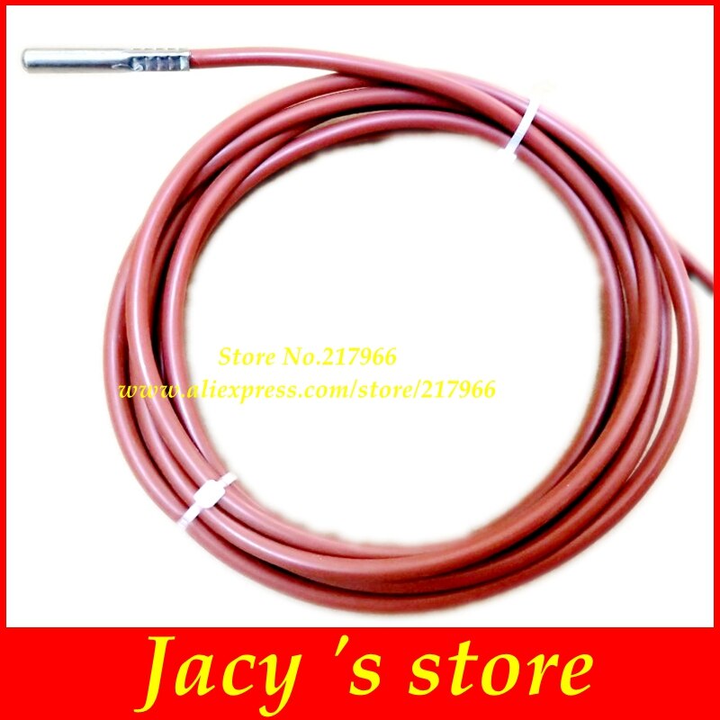 -200-200degree liquid nitrogen cryogenic temperature probe 3 wire PT100 temperature sensor waterproof silicone cable RTD