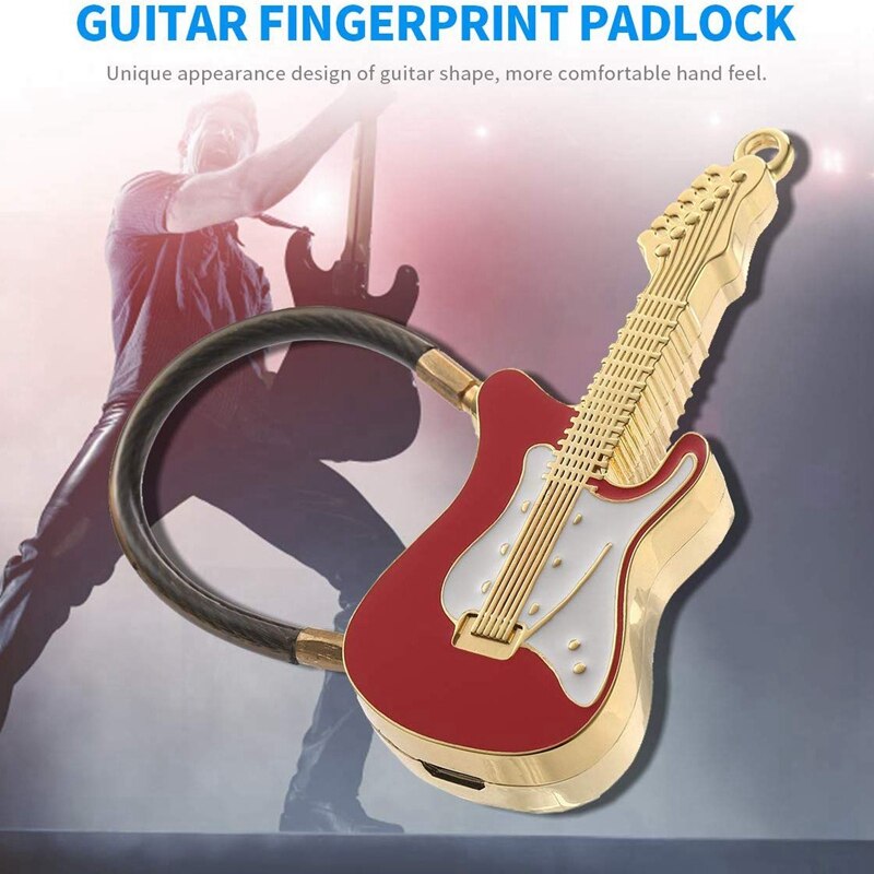 Antidiefstal vingerafdruk hangslot, gitaar waterdicht bluetooth app controle deurslot voor bagage, rugzak, fiets gym locker, koffer,