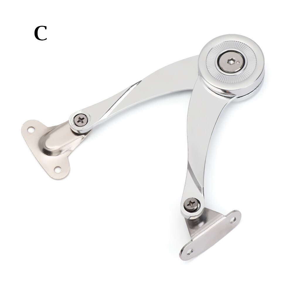 Alliage de Zinc réglable gaz hydraulique | Charnière de porte, Support à ressort, accessoire de Support pneumatique, charnière fournitures domestiques 1 pièce: C
