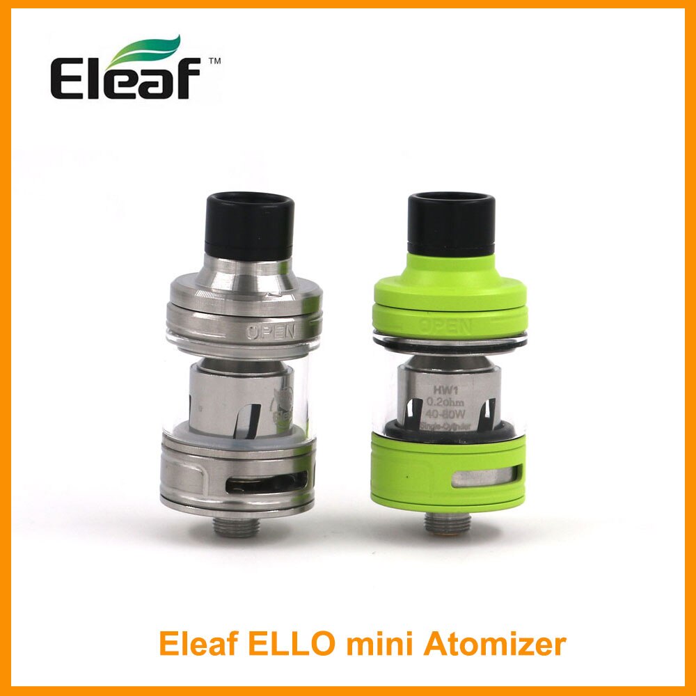 Clearance Original Eleaf Atomizer Ello S/ELLO Mini/Lyche Tank/Lemo 2 Atomizer DIY Cotton Vape Tank Electronic Cigarette