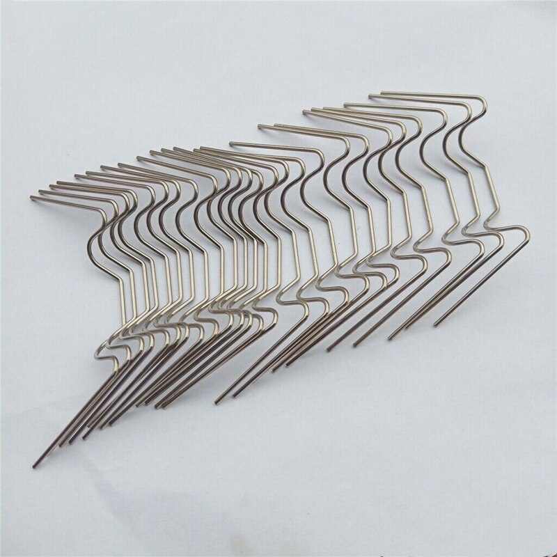 50X Greenhouse Glazing Clips Stainless Steel W Z Type Spring Wire for Greenhouse