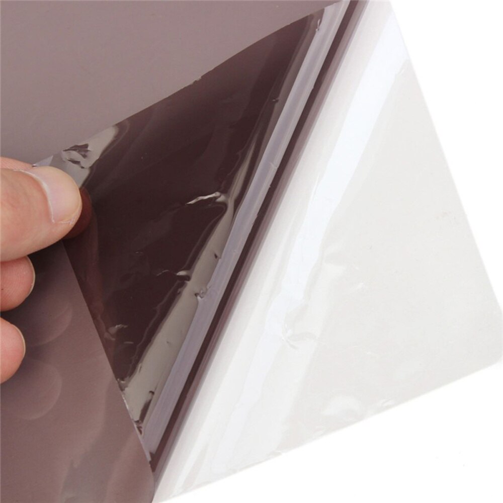 Car Window Film Thermal Insulation Film Vehicle Glass Window Shade Privacy Protection Film (Black)