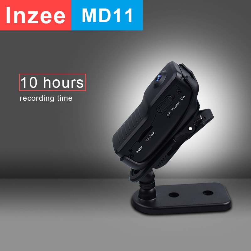 Lnzee MD11 Mini Camera MINI Camcorder DVR Sport Video Cam Bike Action DV Video Voice Lange Opnametijd 10 uur ondersteuning 32GB