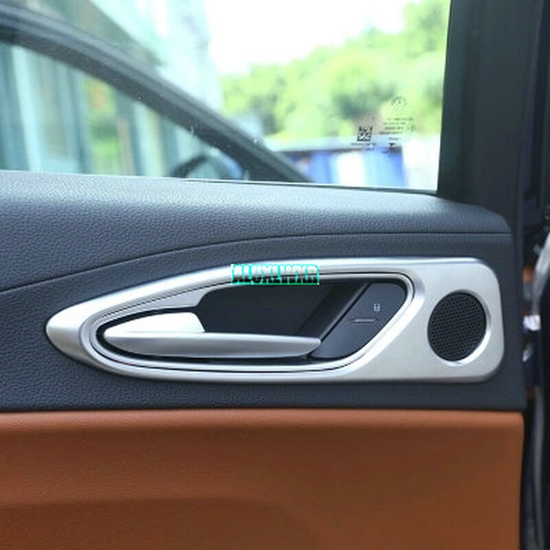 Trim Interior Car Accessories for Alfa Romeo Giulia Door Handle Decorative Cover Car Decoration Acfee