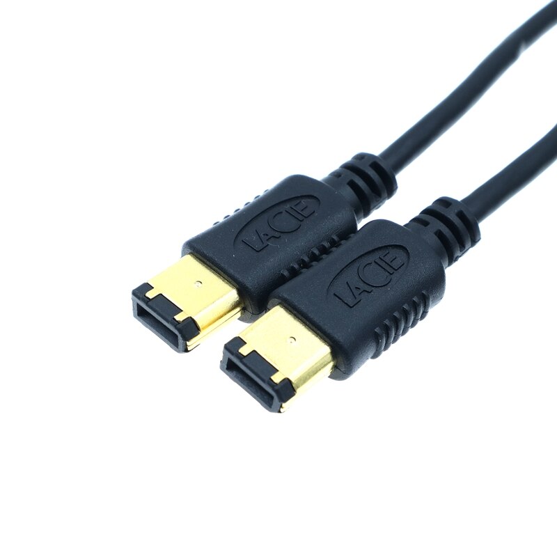 IEEE 1394 Cable 1394a 6pin Male to 6 pin Male 6-6 pin Firewire iLink DV Connection Cable 1.2m 4FT
