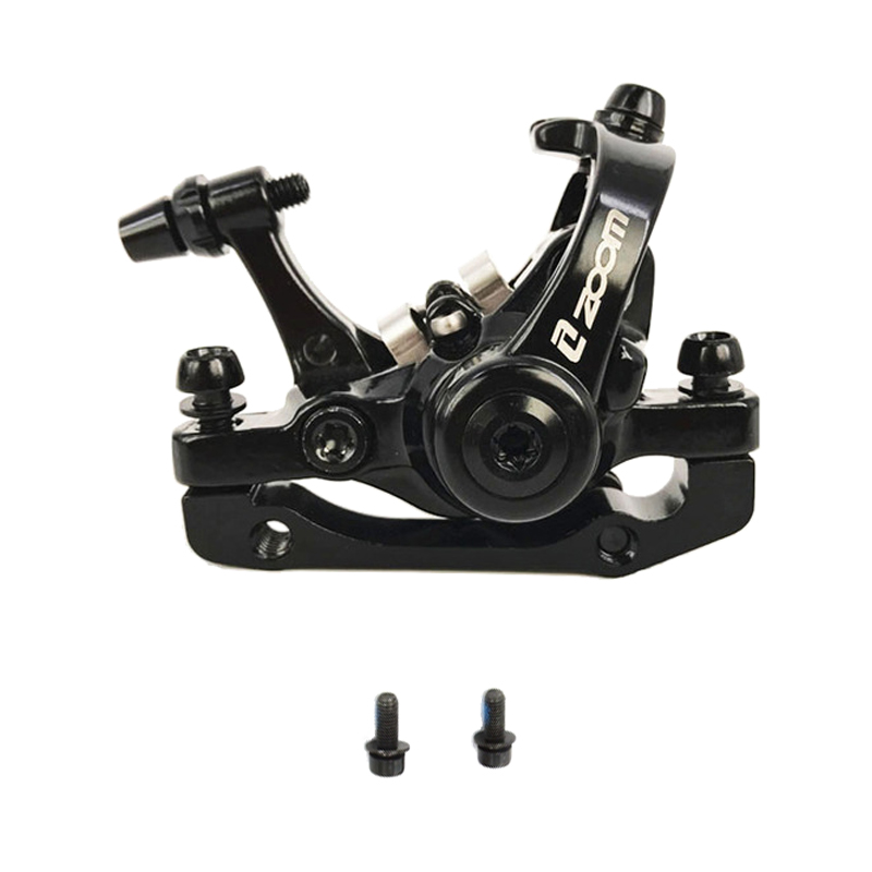 Zoomen DB680 Fahrradbremsen MTB Mechanischer Scheibenbremssatz für Mountainbike Elektroroller Bremssattel mit Rotor 160 mm Radfahren: Gelb