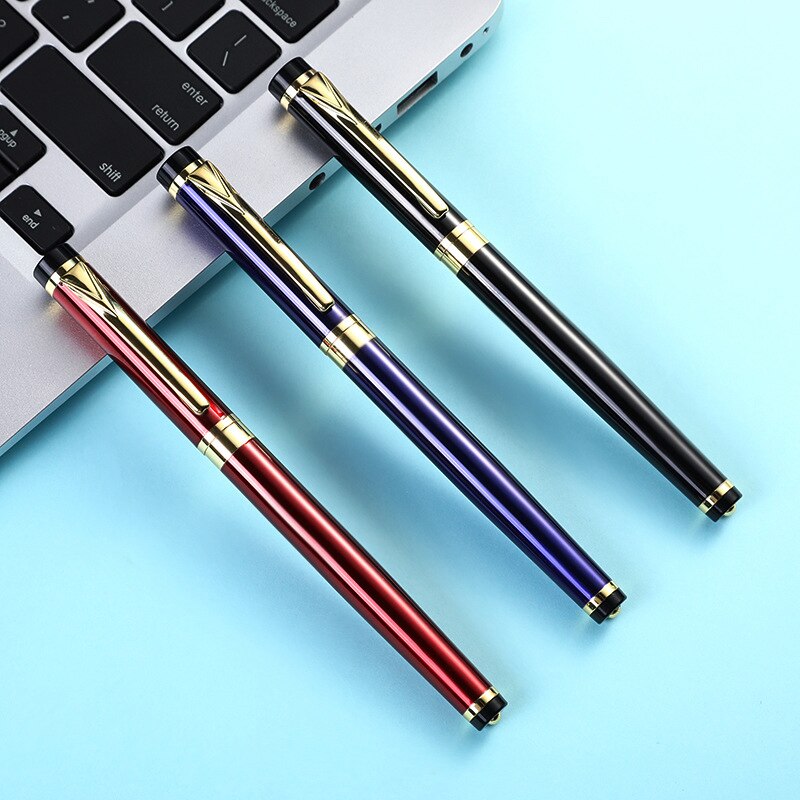 0.5Mm Pen Metalen Relatiegeschenk Relatiegeschenk Pen Met School Gedenkteken Of Student Kantoor Schrijven pen
