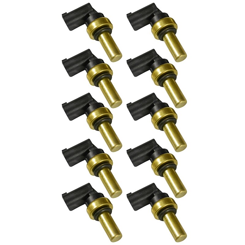10Pcs Car Engine Coolant Temperature Sensor for Chevrolet Cruze Orlando Trax Sonic Vauxhall Opel Astra 55353807 5563530: Default Title