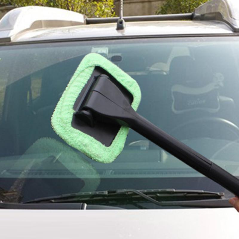 Mikrofiber forrude ren bil auto viskerrenser glasvindue værktøj børste sætbil rengøringsværktøjsautobørste