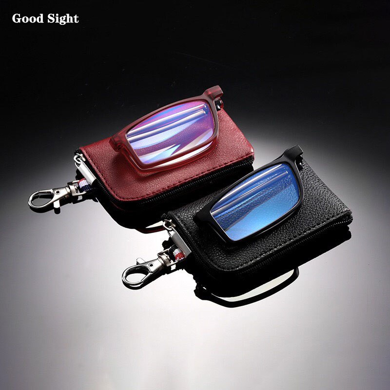 Good Sight Blue Light Portable Reading Glasses For Men TR90 Glasses To Read Women's Glasses For Sight Plus Glasses 1 1.5 2 2.5 3
