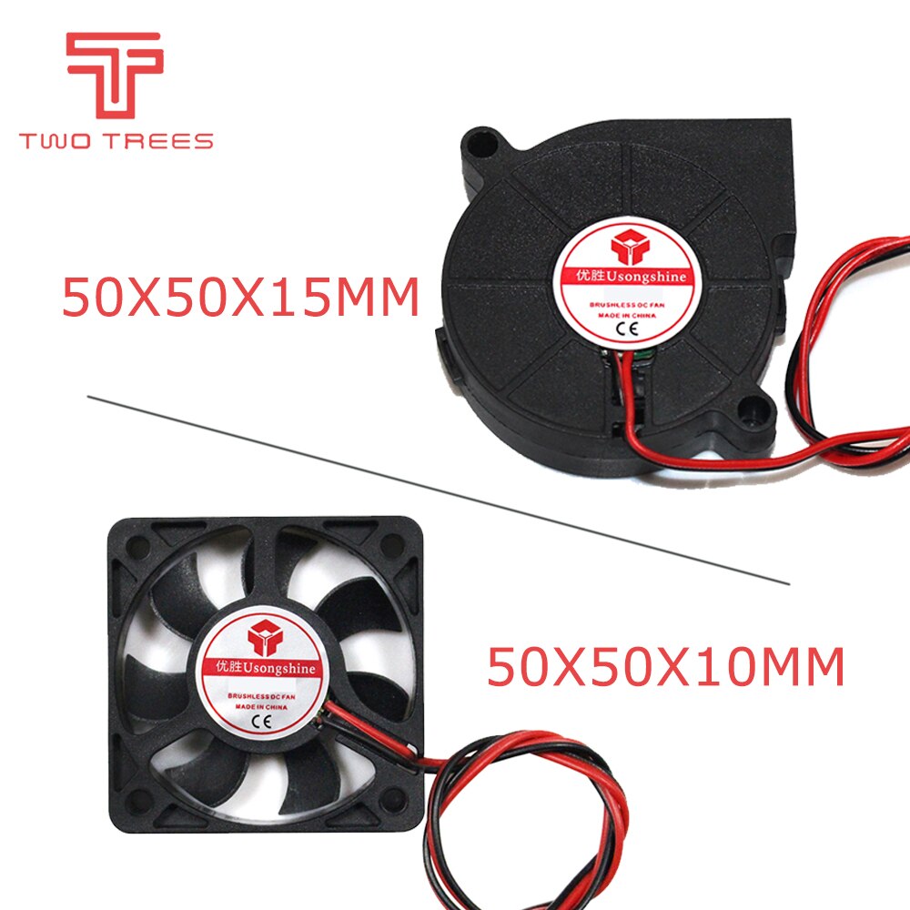 BRSHLESS AV-5015S AV-5015S 12V 0.1A server BRSHLESS cooling fan 5cm 5015 50x50x15mm 5010 50x50x10mm blower 3D printer part parts