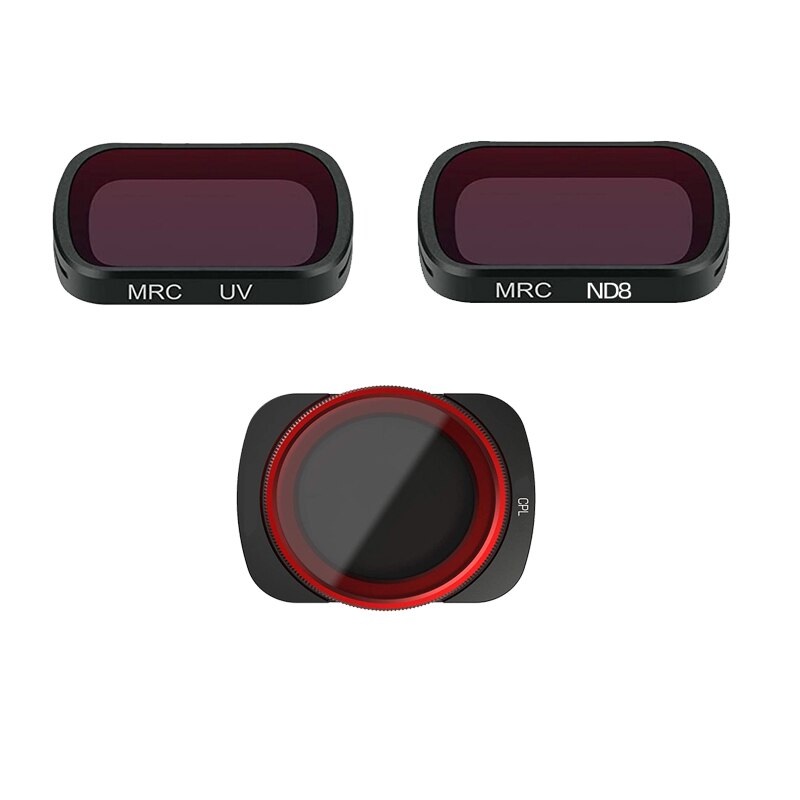 Kit de filtres pour Xiaomi Fimi Palm 1/2/Pro, accessoires Polar CPL ND/PL4 8 16 32 UV Macro Close-UP ND ND2-5 ensemble réglable: 3in1 Mix