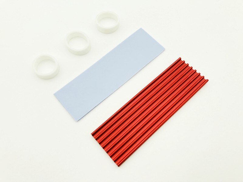 JEYI M.2 2280 SSD HeatSink Refrigerador, dissipador de calor convectivo de alumínio pesado