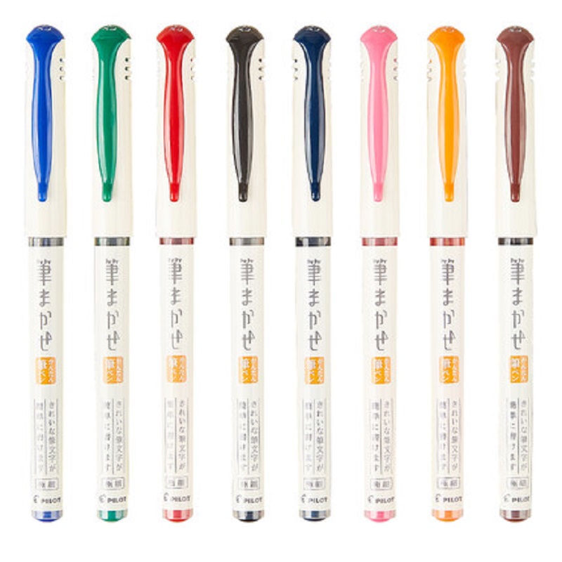 Japan Pilot SVFM-20EF farbe wissenschaft weichen pinsel Hand-gemalt kalligraphie schönheit stift 10 stücke Profi los