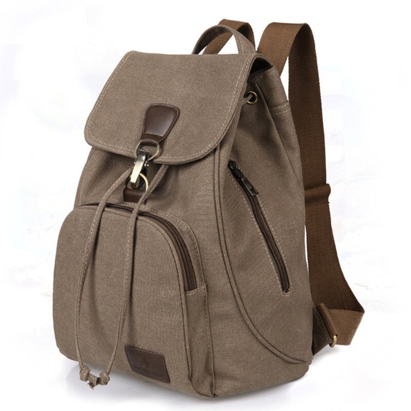 Dames canvas rugzakken dames vintage tas rugzakken voor tienermeisjes retro student schooltassen stoffen rugzak: Kbg 1